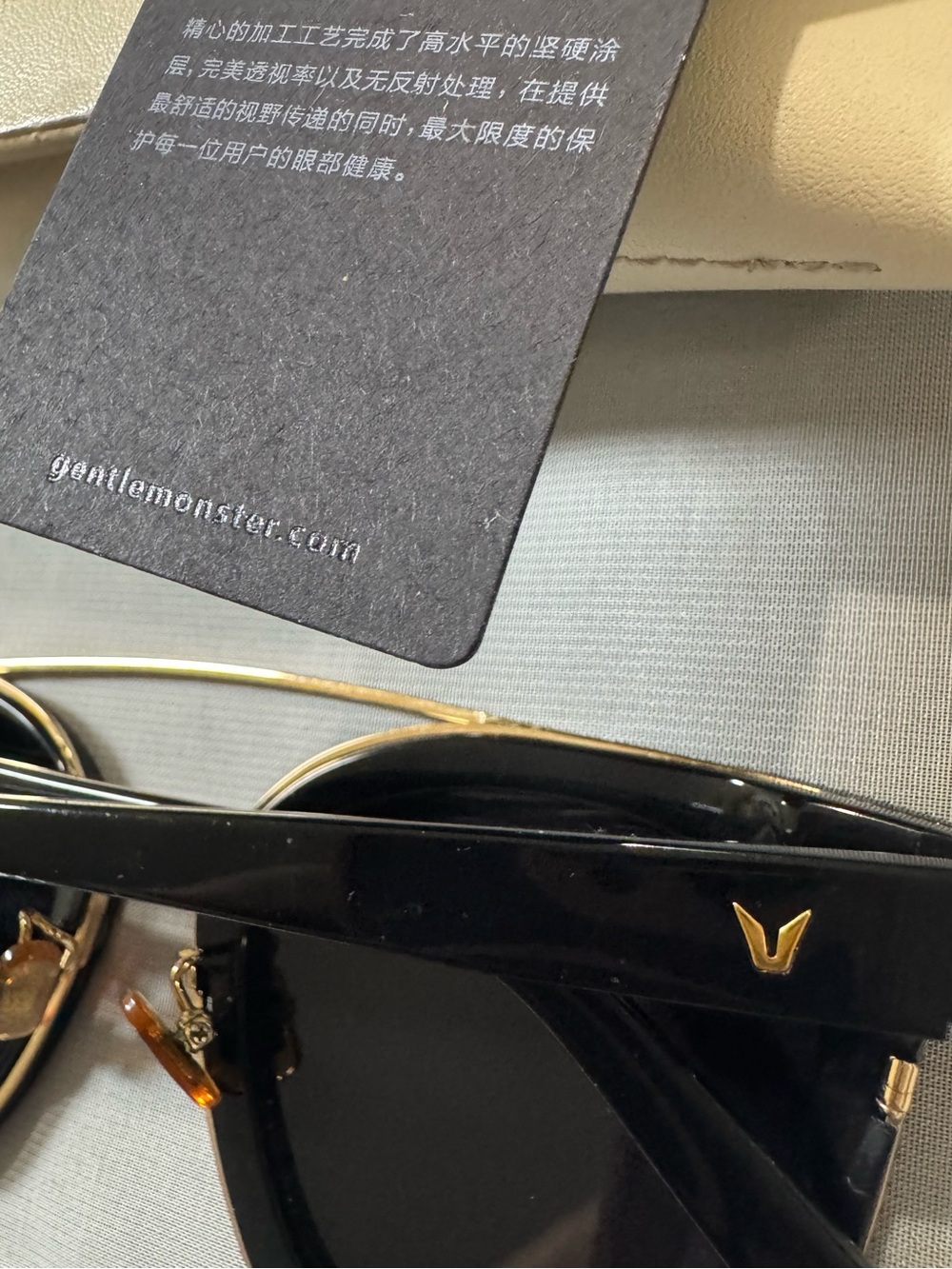 🕶️ GENTLE MONSTER x Tilda Swinton Collaboration Sunglasses w/case-Pre-loved/EUC - Picture 11 of 14